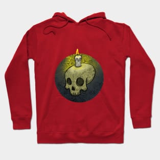 Skull with Candle Hoodie